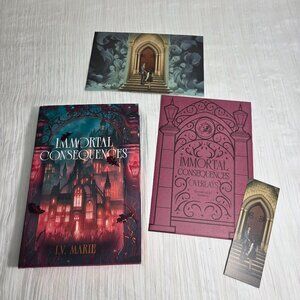 Immortal Consequences by I.V. Marie Fairyloot August 2025 Behind The Veil